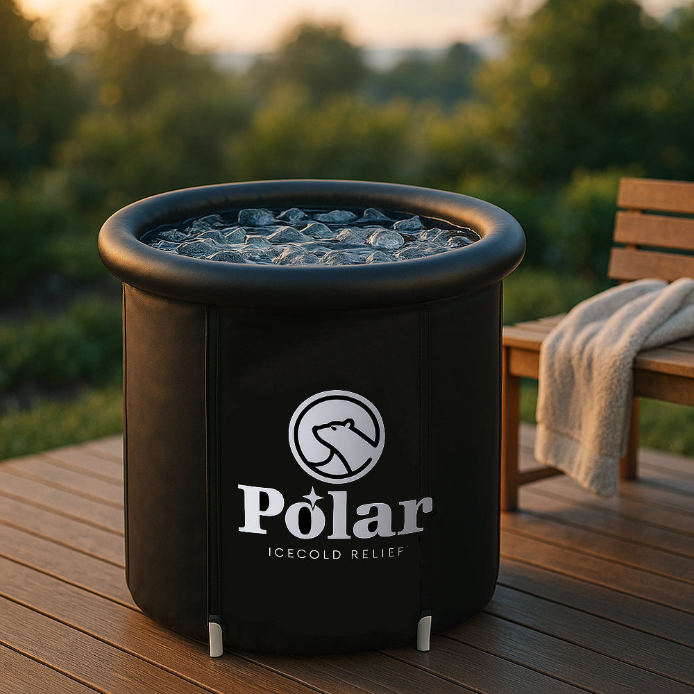 Kältebad - Polar Recovery Deluxe Ø 80 cm mit Thermodeckel