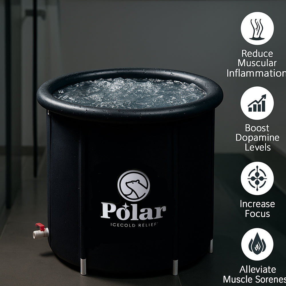 Kältebad - Polar Recovery Deluxe Ø 80 cm mit Thermodeckel