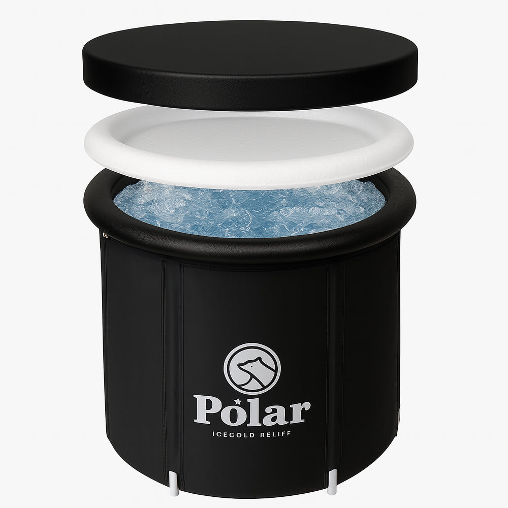 Kältebad - Polar Recovery Deluxe Ø 80 cm mit Thermodeckel