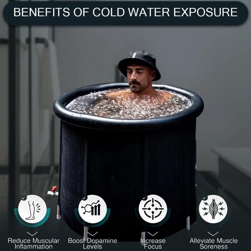 Kältebad - Polar Recovery Deluxe Ø 80 cm mit Thermodeckel