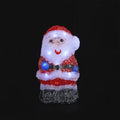 Weihnachtsmann Akryl - Höhe 20 cm mit LED-Licht