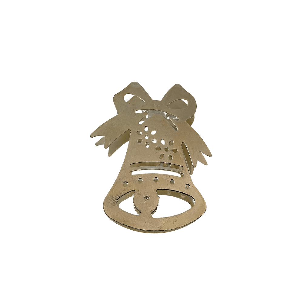 LED Lichter-Kette mit Glocken-Motiv Gold 20 Stück (3,5 Meter)