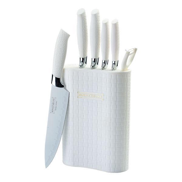 Messerset von Royalty Line (5 Teile + Sparschäler)
