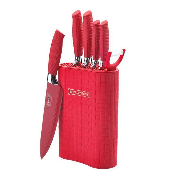Messerset von Royalty Line (5 Teile + Sparschäler)