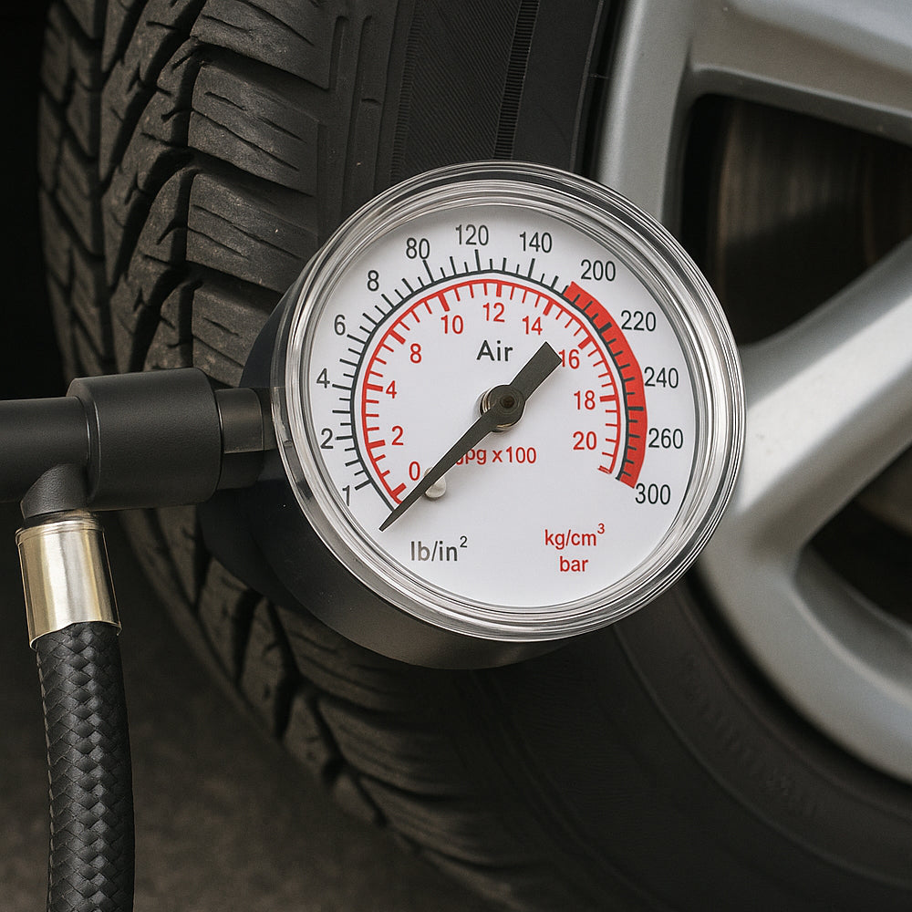 Leistungsstarker 300 PSI (20,7 bar) 12-Volt-Kompressor – perfekt für Auto, Fahrrad, Ball usw.