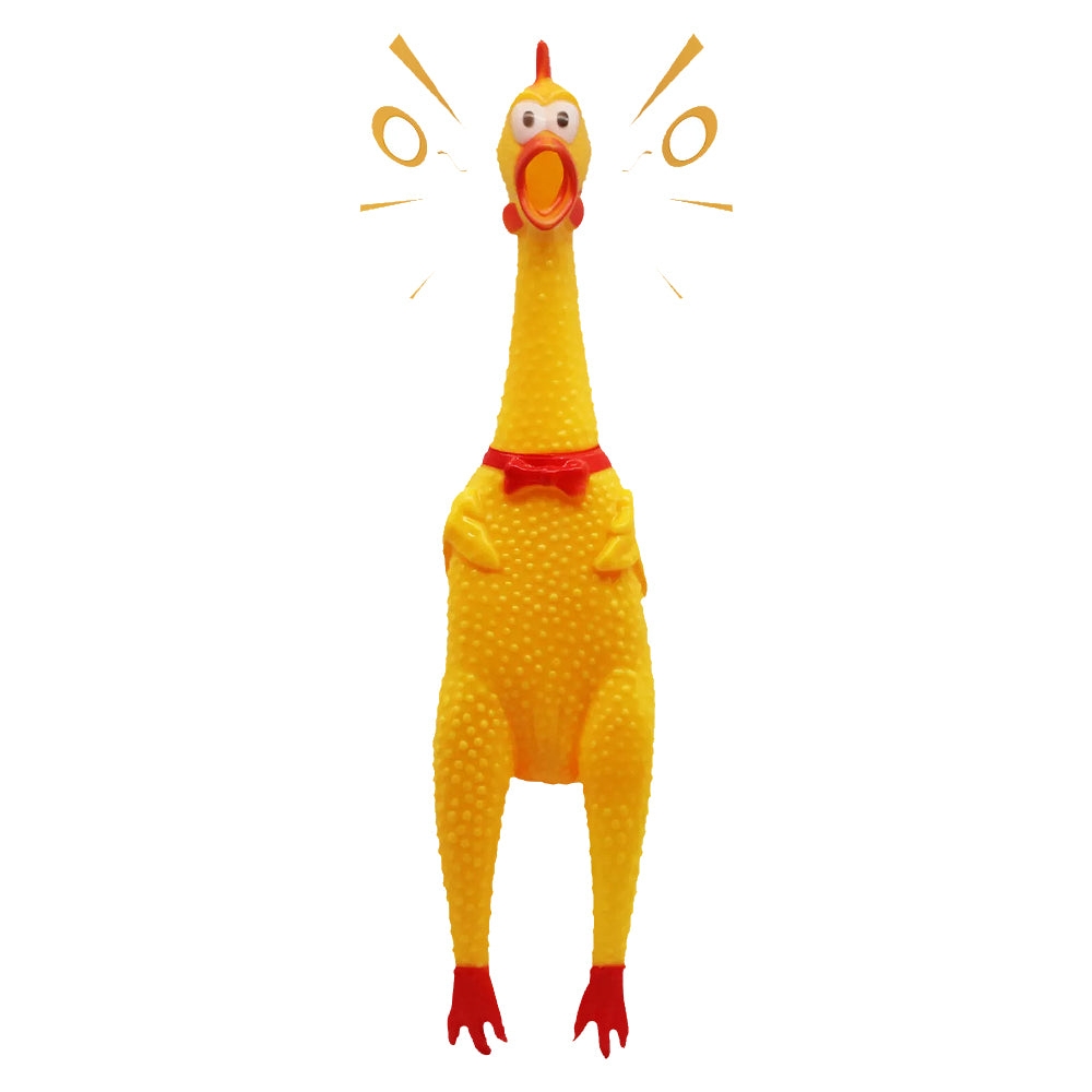 Gummihuhn 15 cm (3er-Pack) oder 29 cm (2er-Pack)
