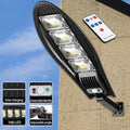 LED-Straßenleuchte 80 W – 168 LEDs mit PIR-Bewegungssensor – inkl. Fernbedienung – solarbetrieben