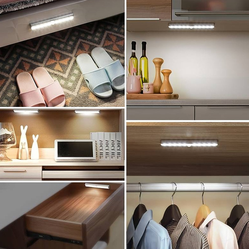 LED-Schranklampe mit Sensor - warmweiß - 200 Lumen