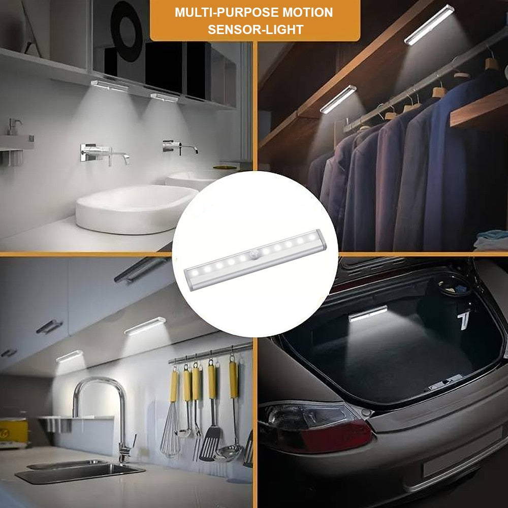 LED-Schranklampe mit Sensor - warmweiß - 200 Lumen