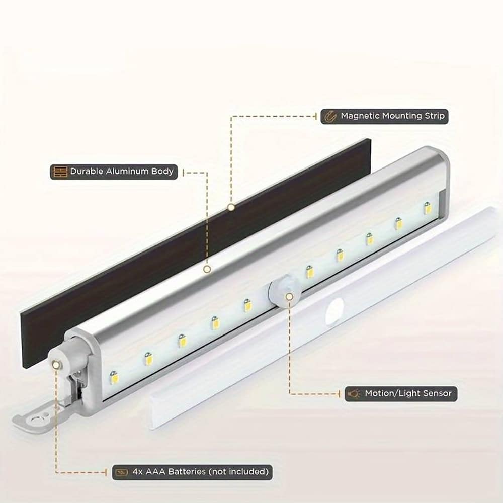 LED-Schranklampe mit Sensor - warmweiß - 200 Lumen
