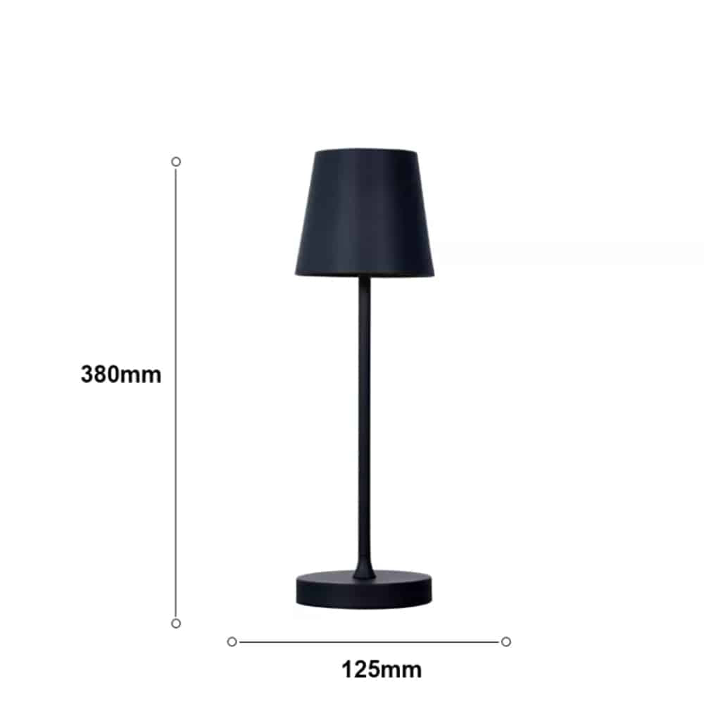 LED-Tischlampe mit Touch-Funktion – kabellos – viele Farben