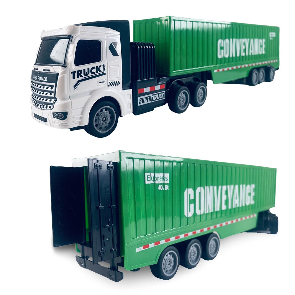 Ferngesteuerter LKW mit Anhänger 1:48 Modell ”Fuel Tank” oder ”Conveyance” -
