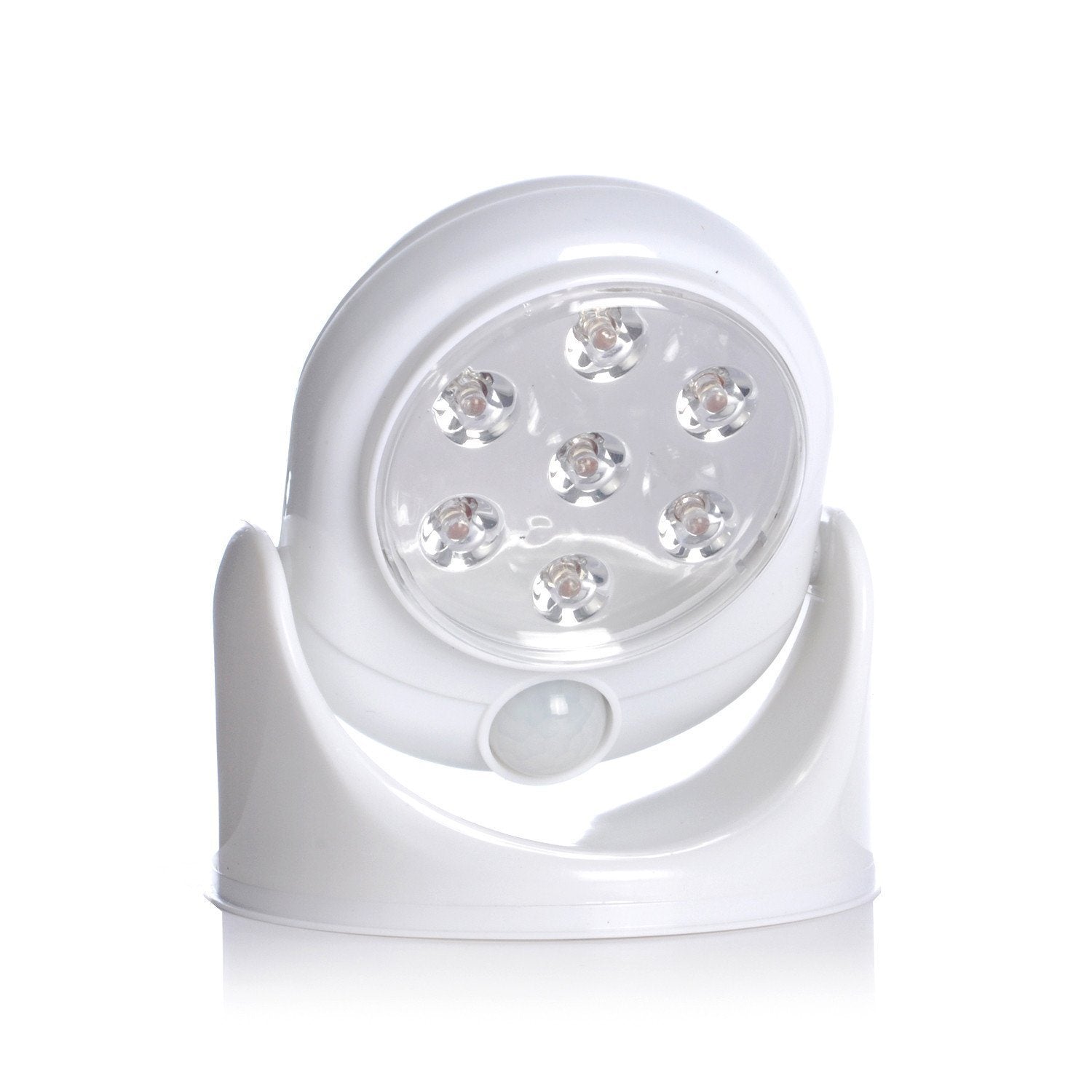 LED-Sensorlampe weiß (rund) mit Bewegungssensor