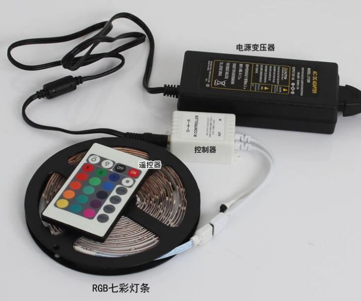 LED Leiste Lichterkette 5 Meter mit Fernbedienung