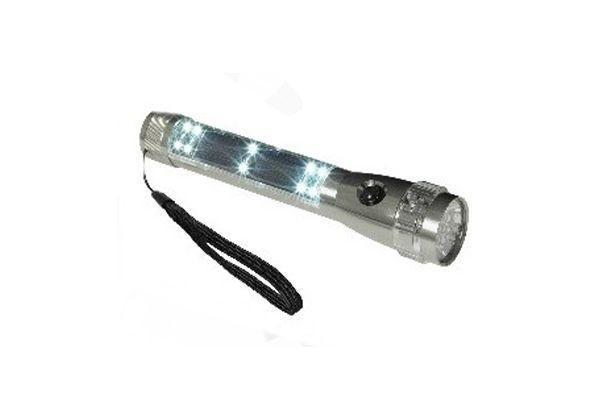 Taschenlampe mit Solarzellen