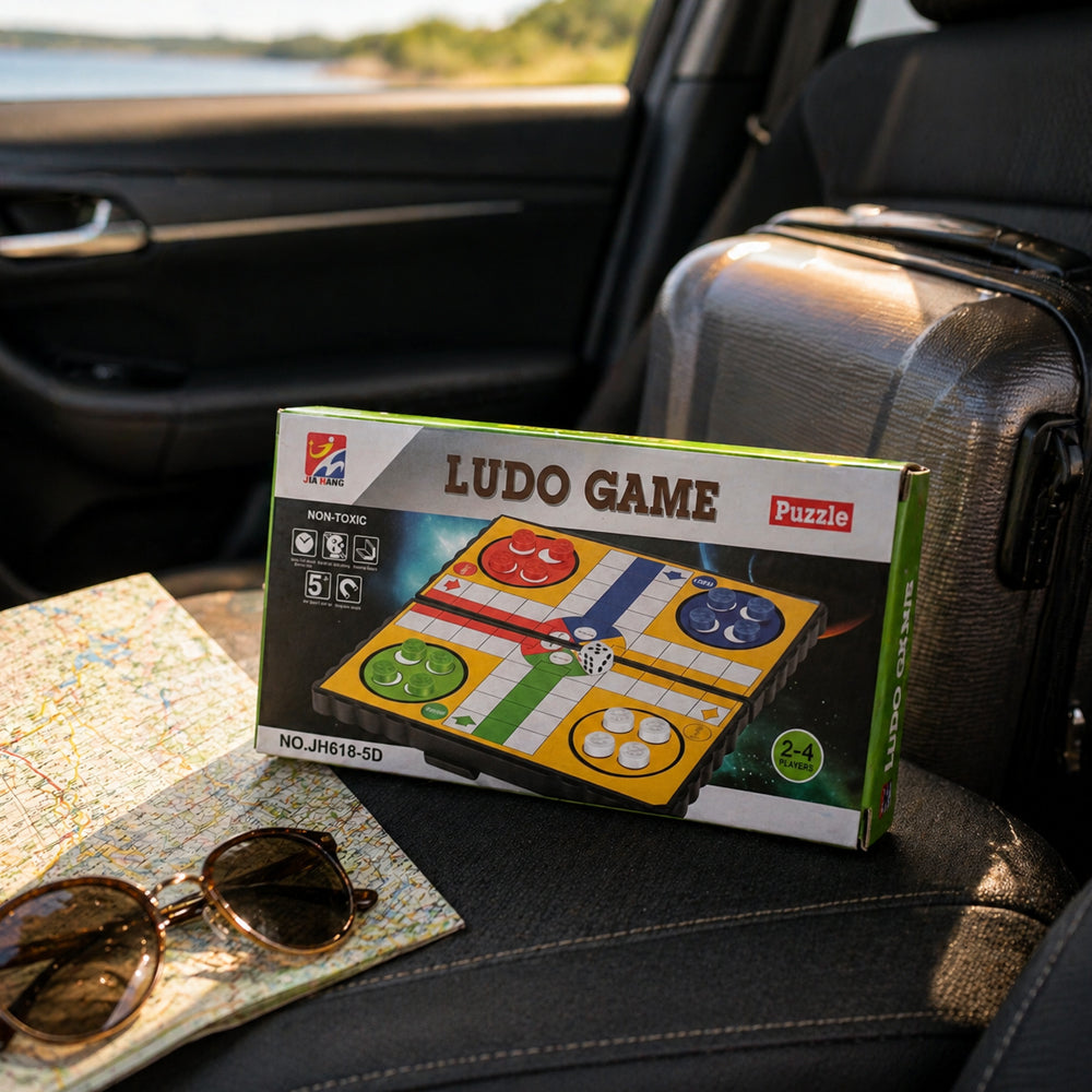 Ludo Travel Games - mit magnetischen Figuren - Reisespiel