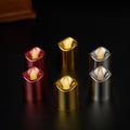Plastik-LED-Lichter - 6-teiliges Set - Ø3,7 x 4,5 cm -