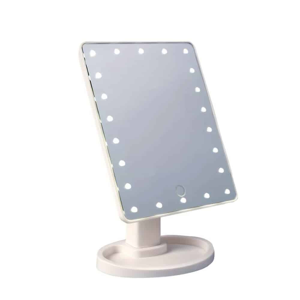Schminkspiegel mit LED-Licht und Touch-Screen