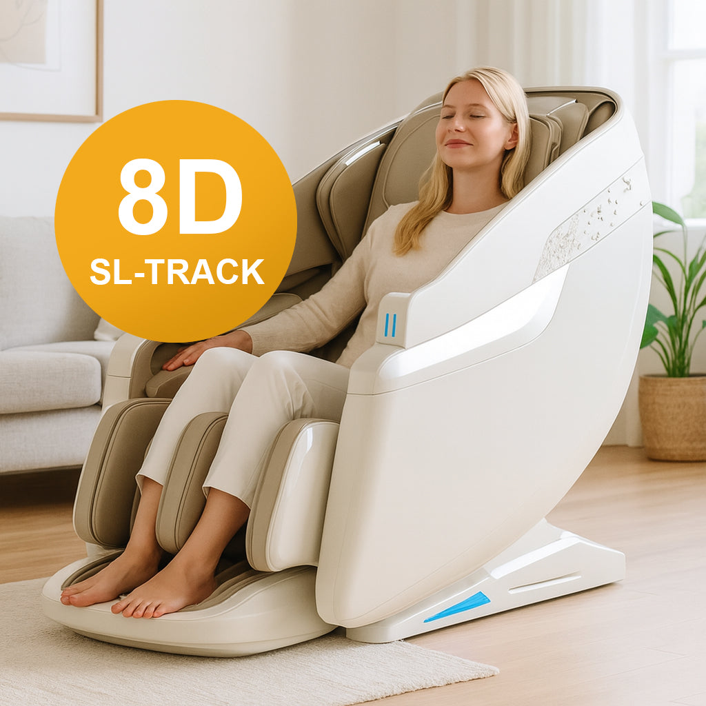 Massagesessel 3D mit SL-Technologie, Luftdruckmassage, Zero Gravity & Intelligente Steuerung – Modell 988R8