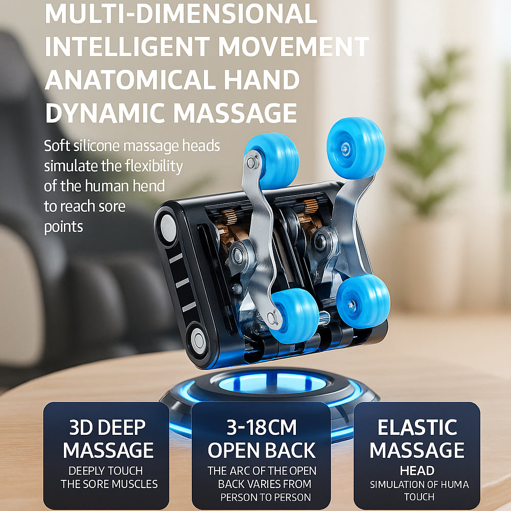 Massagesessel 3D mit SL-Technologie, Luftdruckmassage, Zero Gravity & Intelligente Steuerung – Modell 988R8