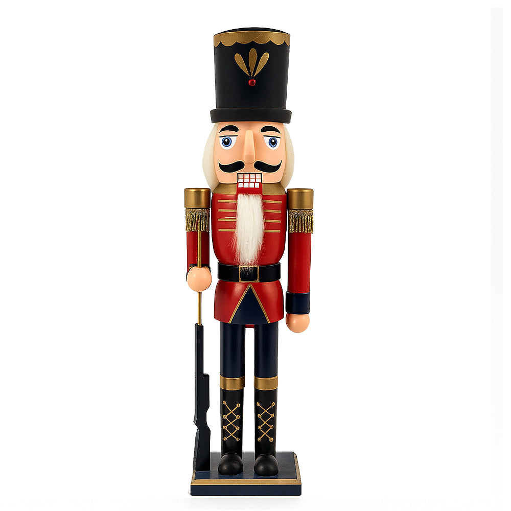 Nussknackerfiguren aus Holz – 60 cm – 4 verschiedene Figuren