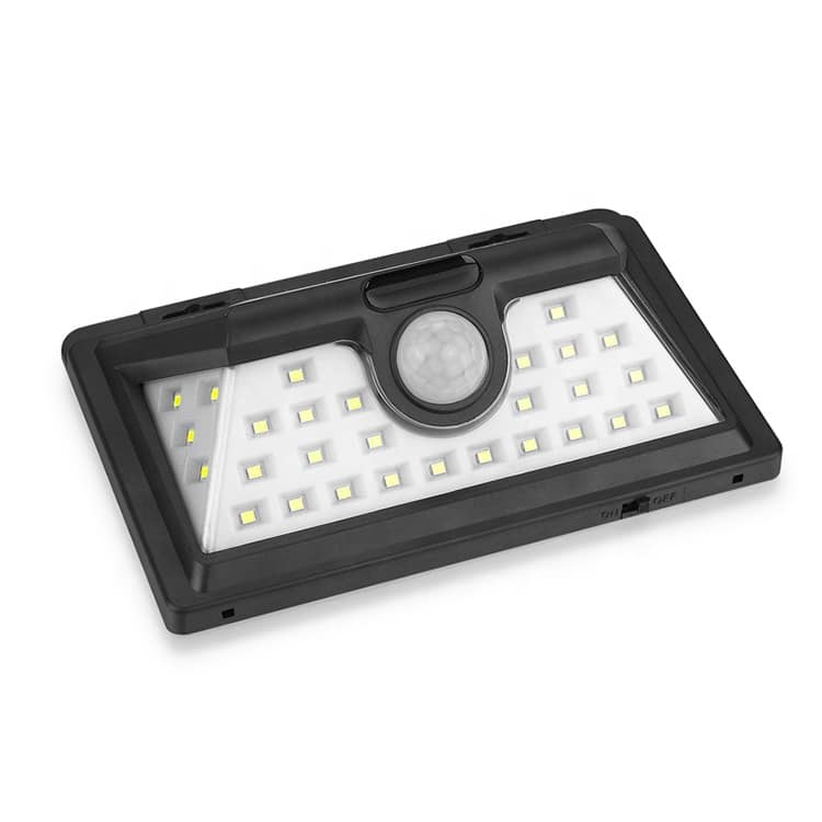 LED-Solar-Wandleuchte mit Sensor
