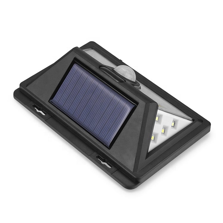 LED-Solar-Wandleuchte mit Sensor