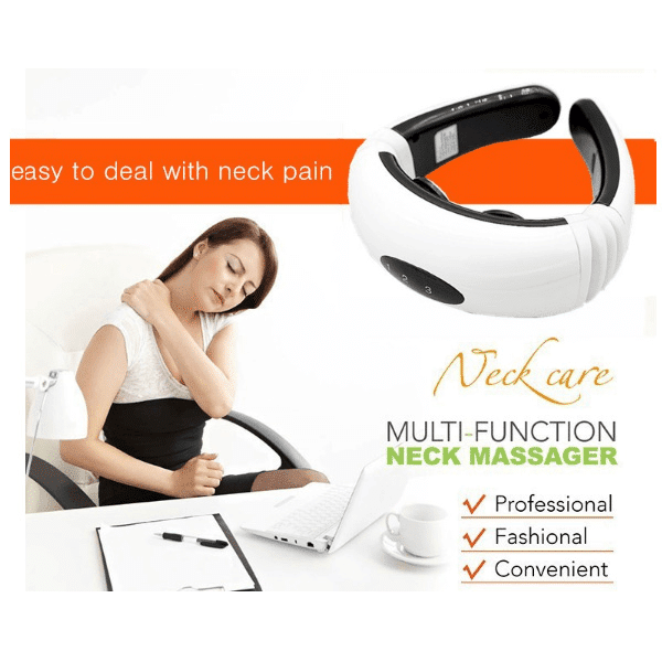Nackenmassage mit Puls - 6 Programme / 16 Stufen