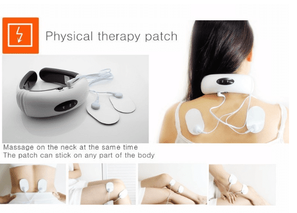 Nackenmassage mit Puls - 6 Programme / 16 Stufen
