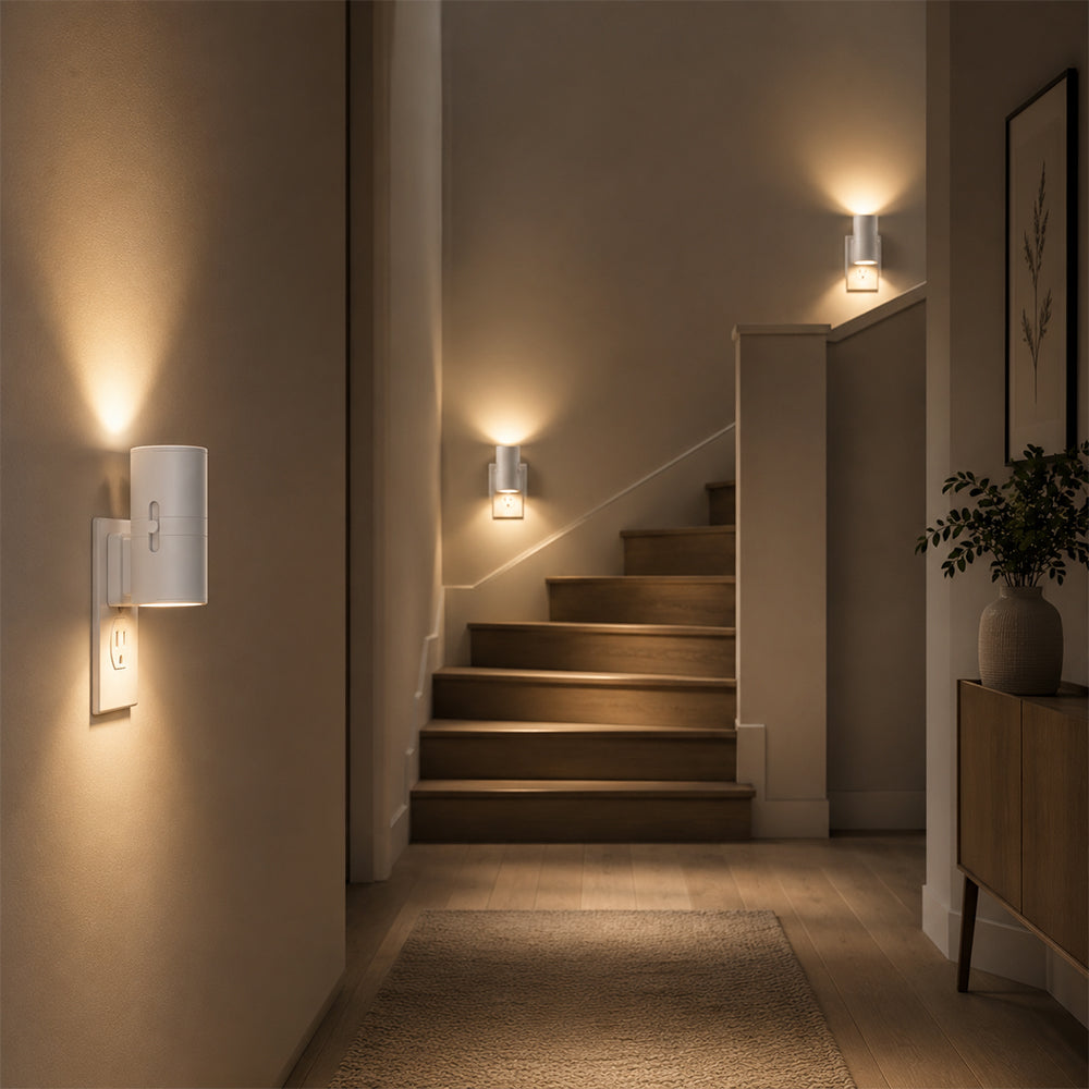 LED-Nachtlampe mit Sensor und einstellbarer Helligkeit