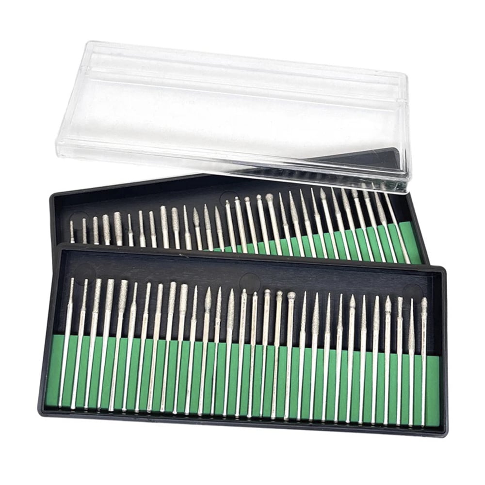 Nagelbohrer-Set aus Edelstahl - 30-teilig für elektrische Nagelfeile -