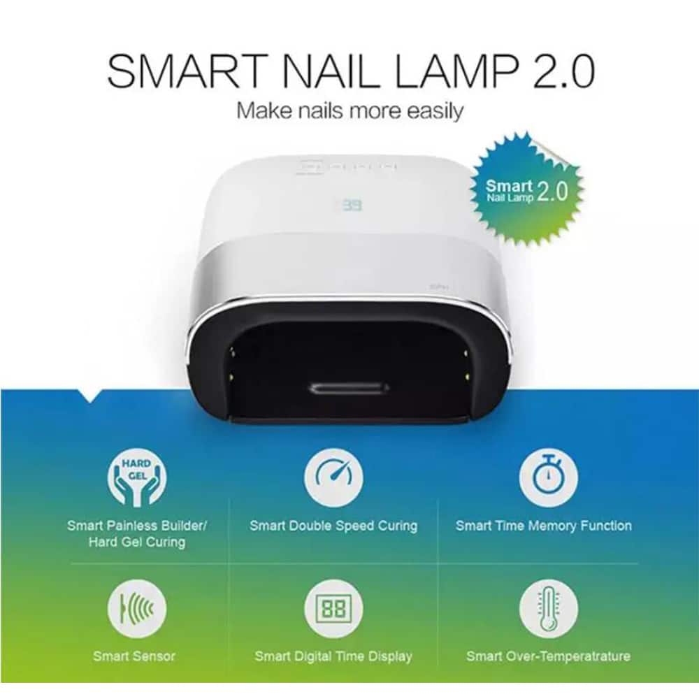 UV-Nagellampe mit 36 leistungsstarken LEDs