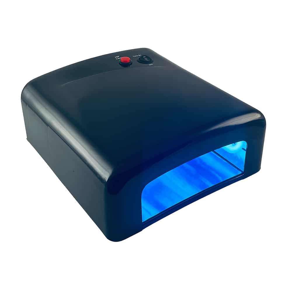 Nagel UV-Lampe mit Zeitschaltuhr - 4 Stk. lichthärtende UV-Lampen