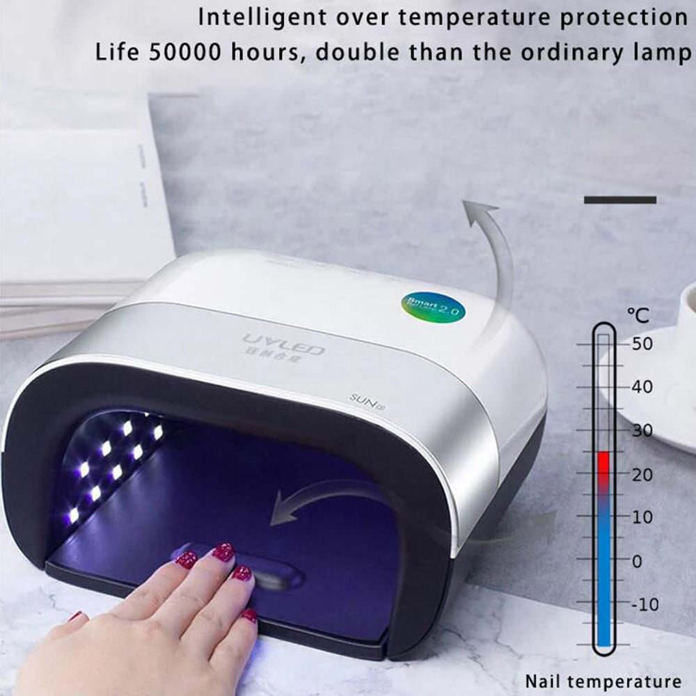 UV-Nagellampe mit 36 leistungsstarken LEDs