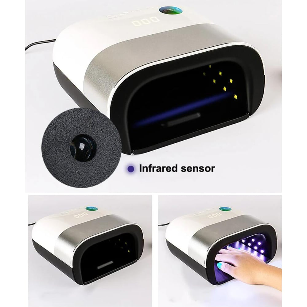 UV-Nagellampe mit 36 leistungsstarken LEDs