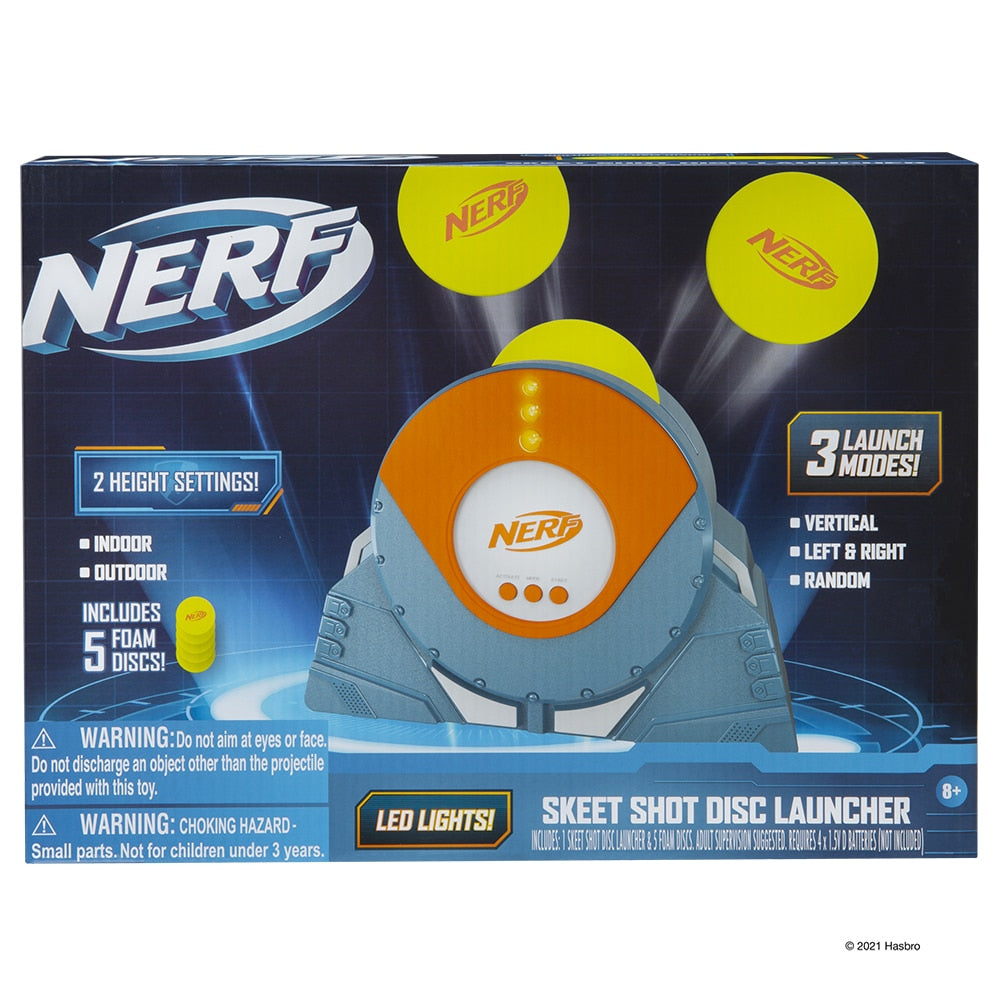 NERF Elite Shot Disc Launcher – auch für Gel-Blaster geeignet