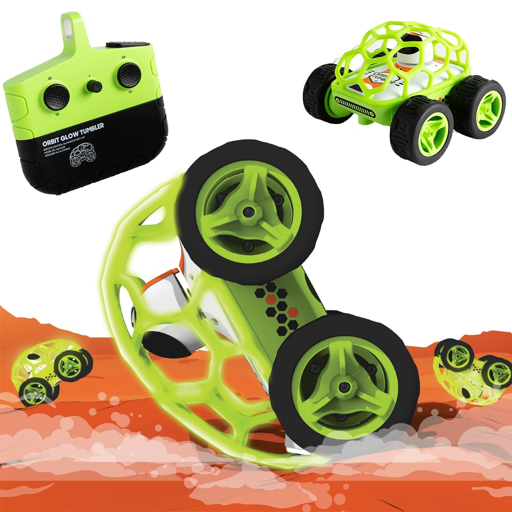 Orbit Tumbler – Ferngesteuertes Stuntauto mit LED-Beleuchtung