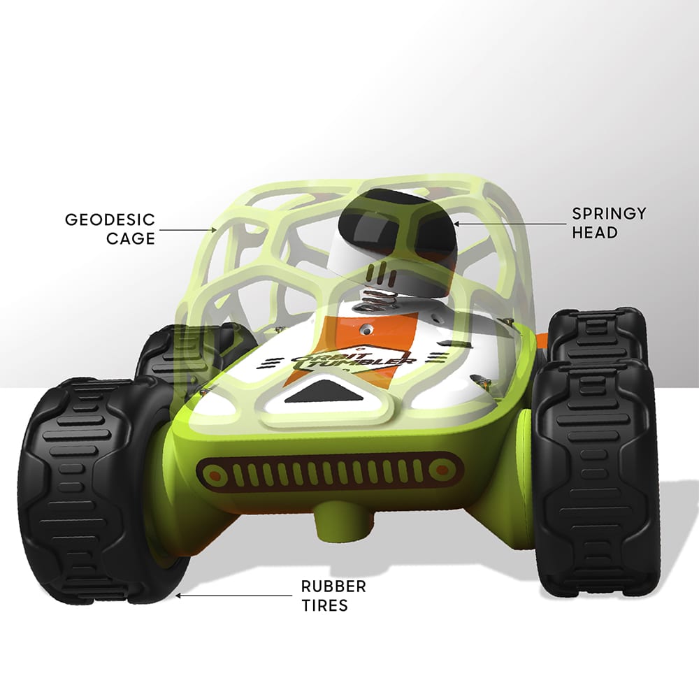 Orbit Tumbler – Ferngesteuertes Stuntauto mit LED-Beleuchtung