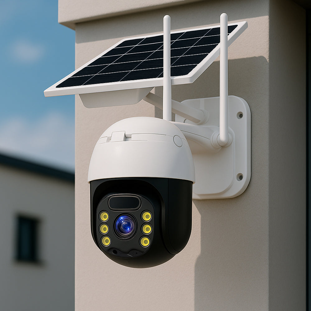 Kabellose Überwachungskamera – solarbetrieben – 2K Full HD
