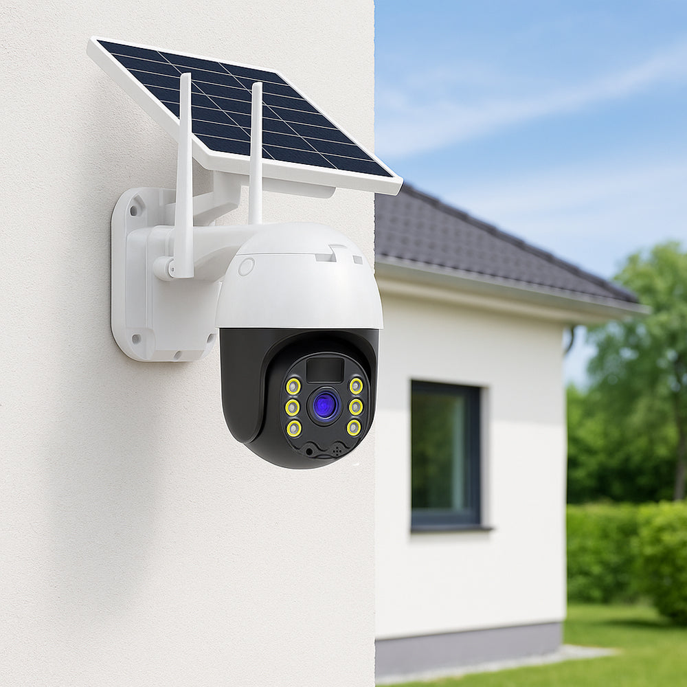 Kabellose Überwachungskamera – solarbetrieben – 2K Full HD