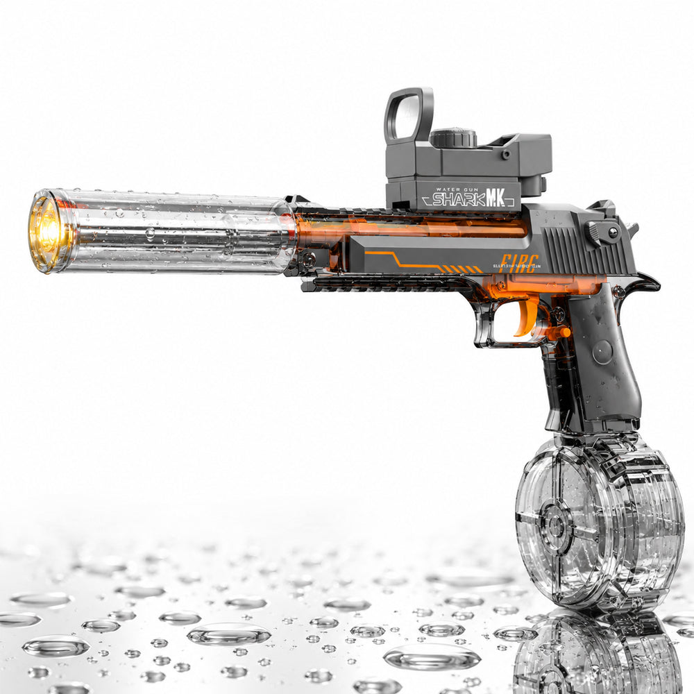 Wasserpistole – elektrisch mit coolem LED-Licht