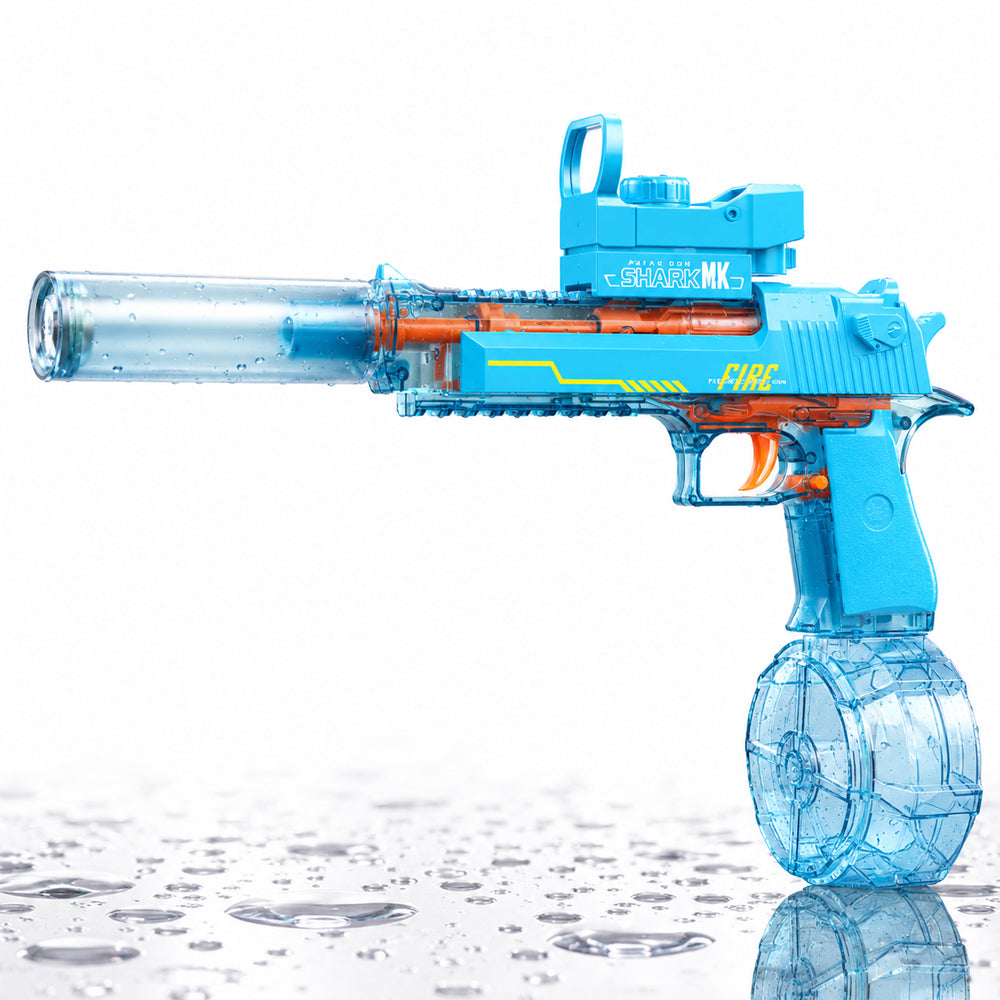 Wasserpistole – elektrisch mit coolem LED-Licht