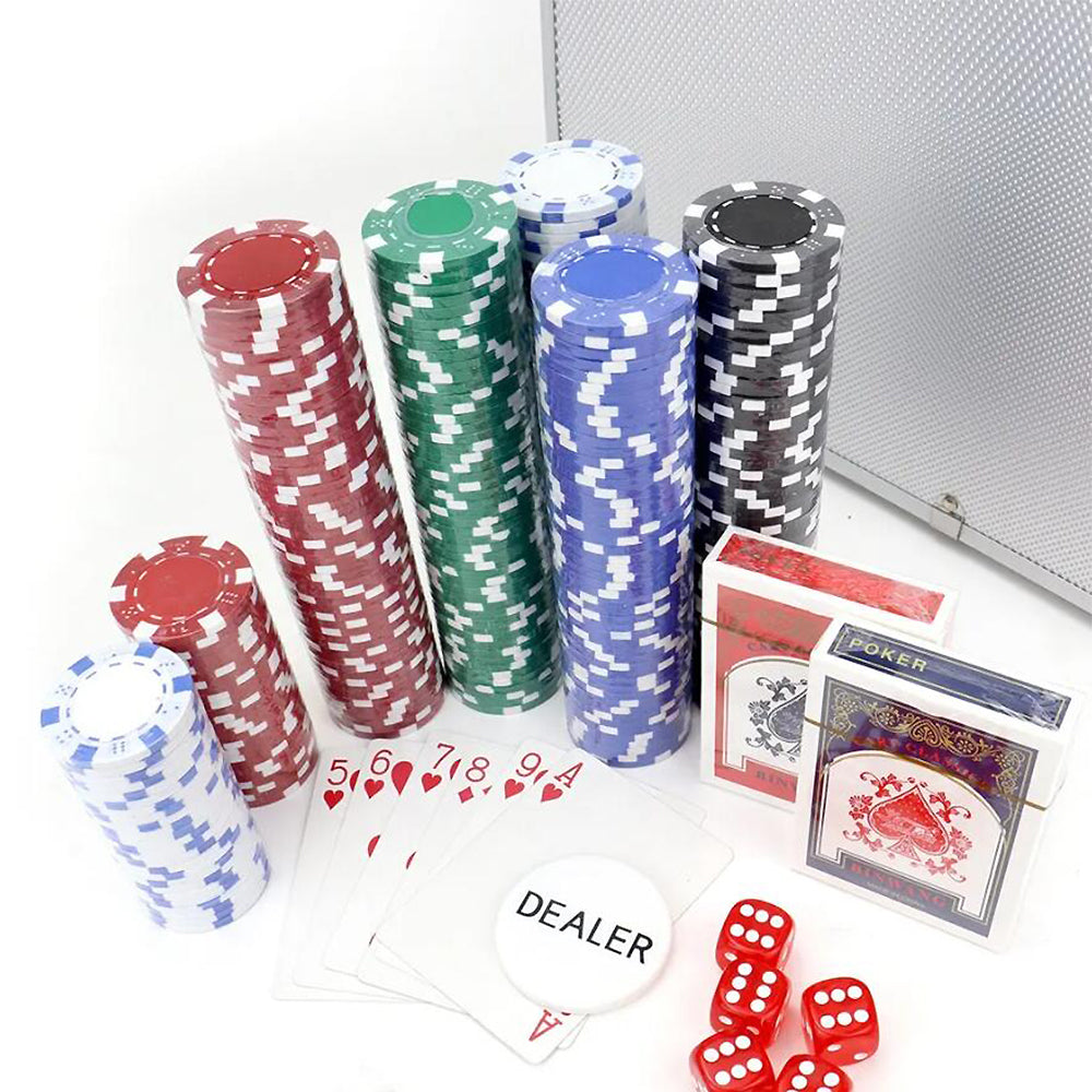 Pokerset im Koffer mit 300 Chips