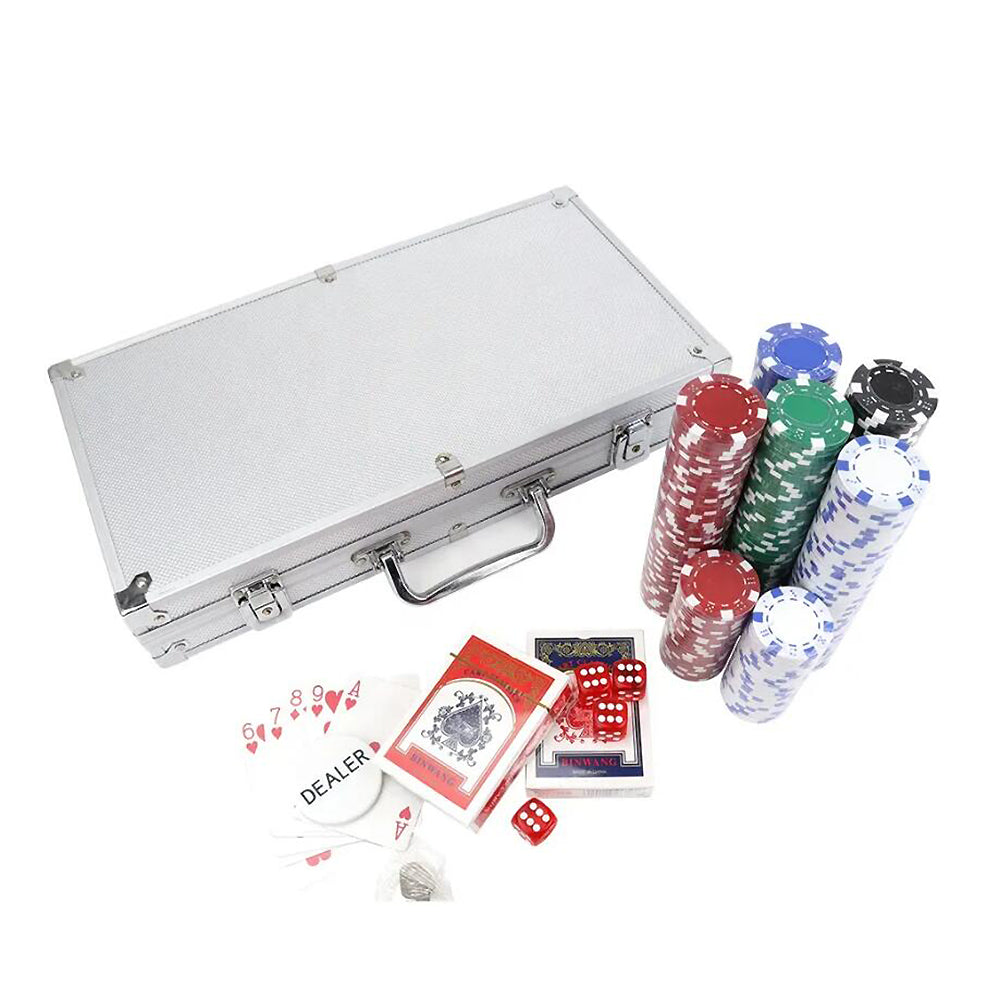 Pokerset im Koffer mit 300 Chips