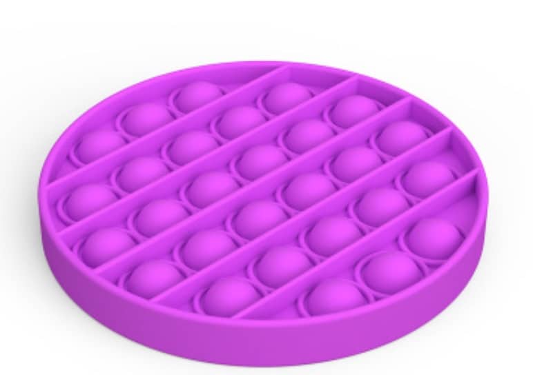 Fidget Toys - Pop It Bubbles - Kreis (Mehre Farben verfügbar)