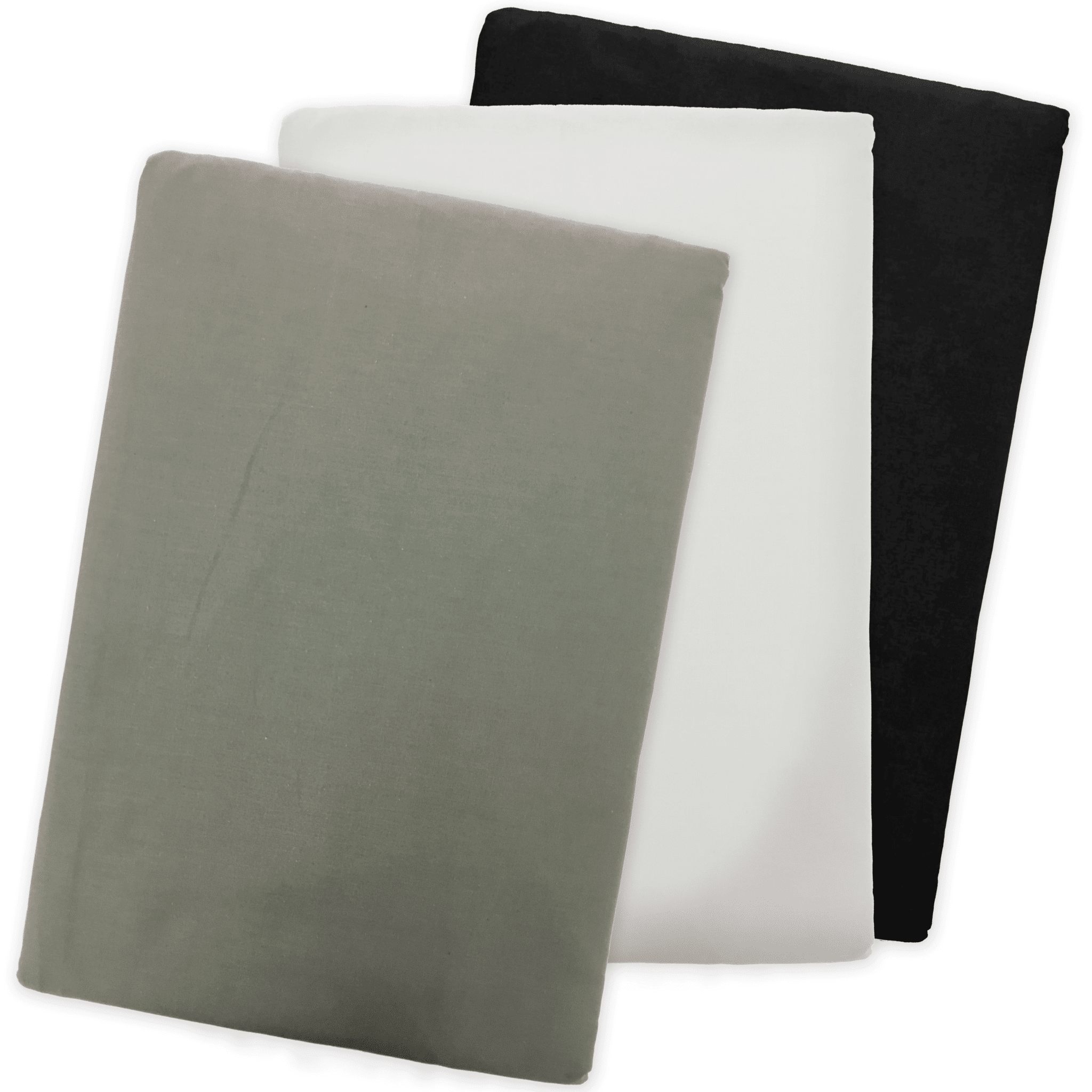 Luxuriöse Spannbettlaken aus 100% Baumwolle - 90 x 200 / 180 x 200 cm