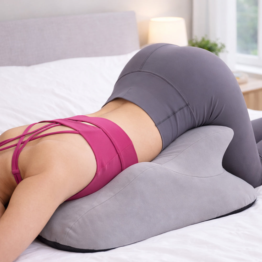Ergonomisches Keilkissen aus Memory-Schaum mit abnehmbarem Nackenkissen