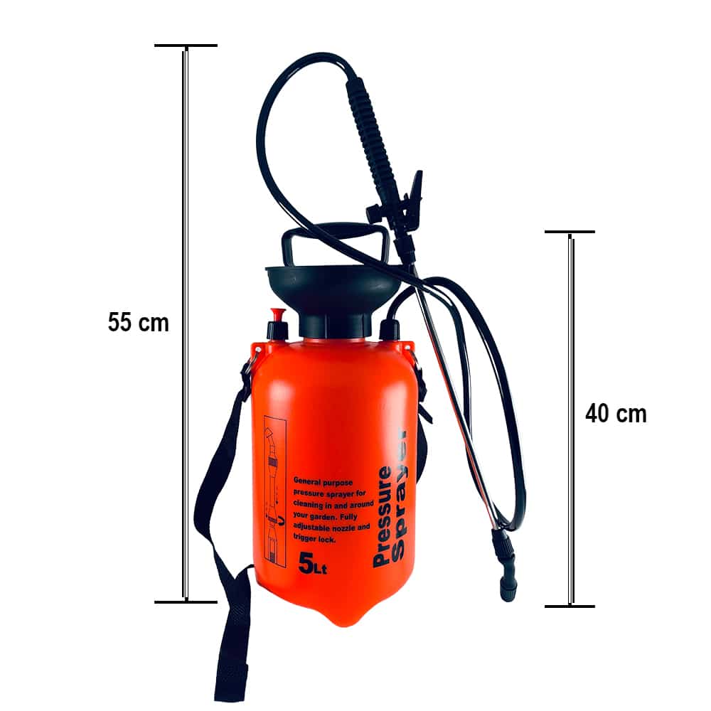 Drucksprüher 5 Liter mit Pumpe