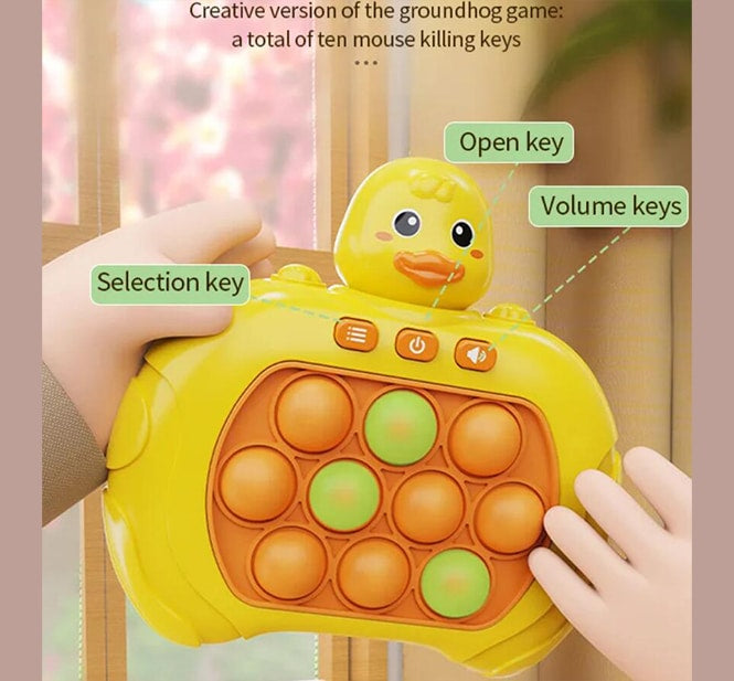 Quick Push Pop It Spiel - viele Farben und Modelle -