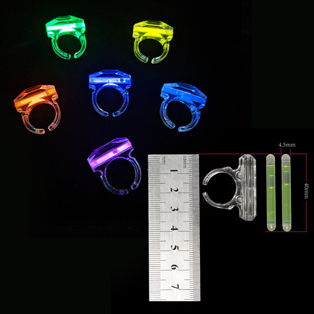 Selbstleuchtender Fingerring - verschiedene Farben
